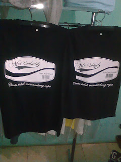 sablon kaos couple