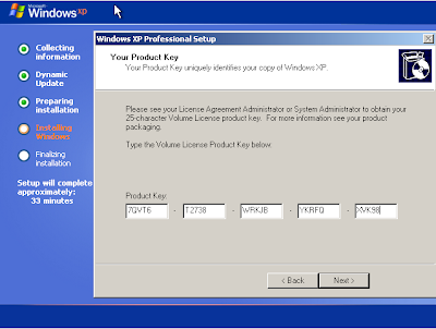 Cara Instal Windows XP Lengkap Dengan Gambar