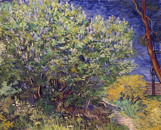 Vincent van Gogh, Lilac Bush (1889) | | State Hermitage Museum