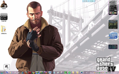 GTA IV windows 7 theme