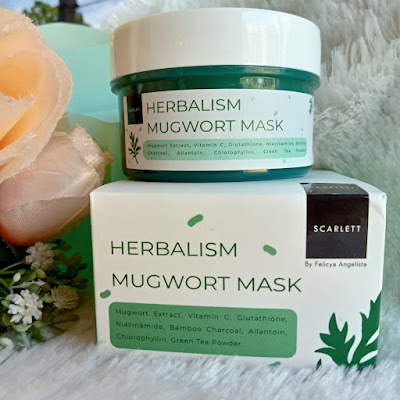 Review Terlengkap Scarlett Herbalism Mugwort Mask