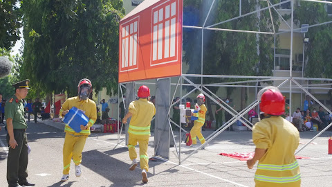 TP Phan Rang - Tháp Chàm: Hội thi nghiệp vụ chữa cháy và cứu nạn, cứu hộ 2024