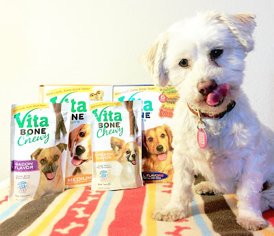 Vita Bone dog biscuits are both delicious & nutritious!