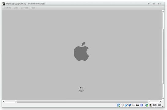 mac osx on virtual box