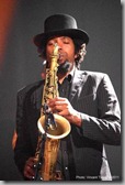 Kebbi Williams on Saxaphone