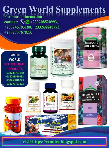 Green World Products For Nutrition