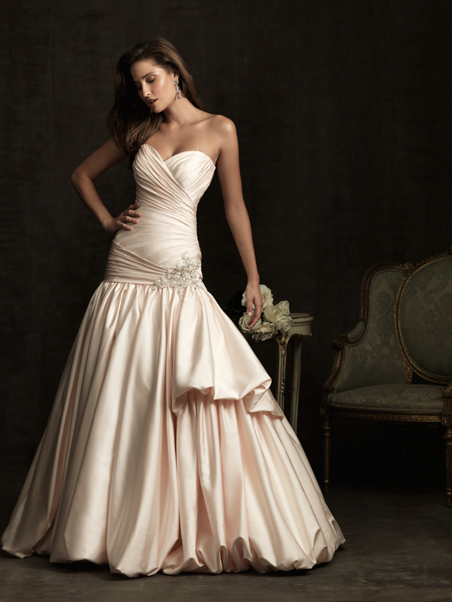 of other blush wedding gowns on their Spring 2012 Collectionwell