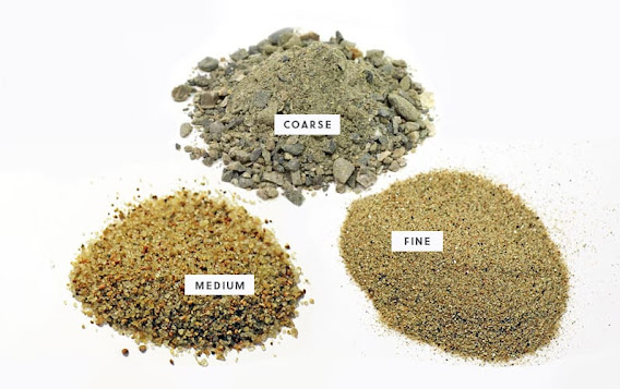 coarse-medium-fine-sand