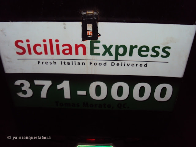 The Sicilian Express in Tomas Morato, Quezon City