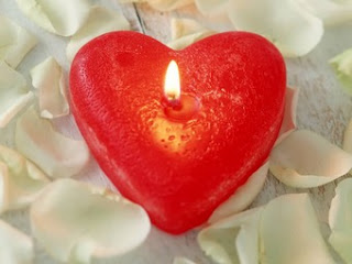 Valentine Candle