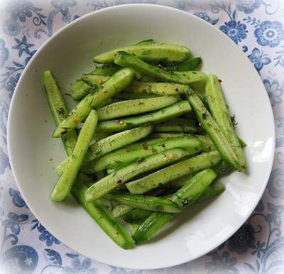 Dilled Cucumber Spears