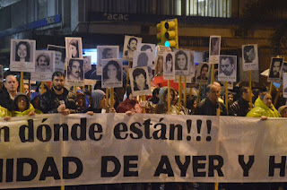 Marcha del Silencio. Montevideo.Uruguay.