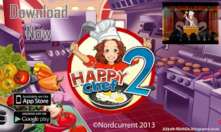 تحميل اكلات سريعة للاندرويد لعبة الشيف السعيد - Happy Chef 2