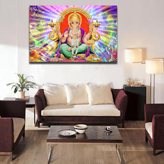 Ganesha Paintings on Canvas