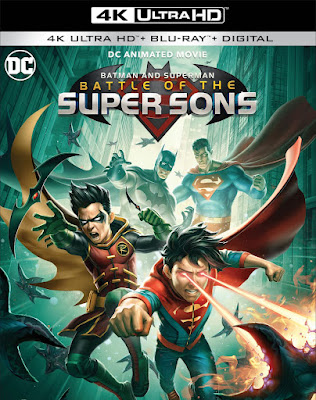 Batman And Superman Battle Of The Super Sons 4k