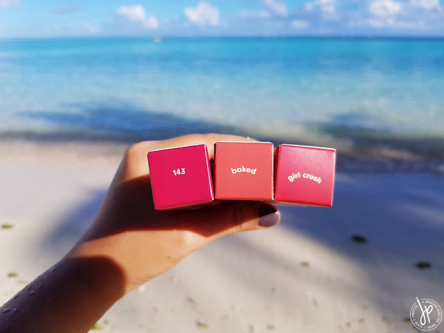 3 lipsticks in boxes