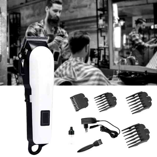Eveton Rf-6018 Kablosuz Digital Göstergeli Profesyonel Saç Sakal Traş Makinesi