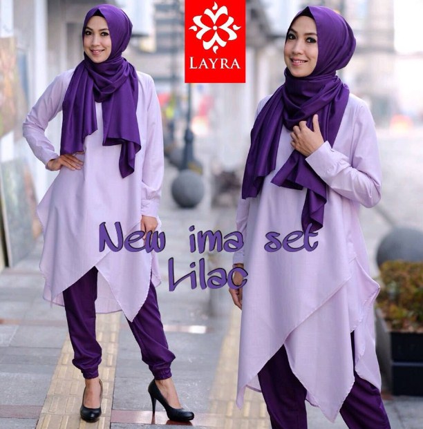 Style Baju Muslim Wanita Simple Trendy Masa Kini 2019