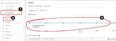 Analisis Usia Pengunjung Blog di Google Analytics