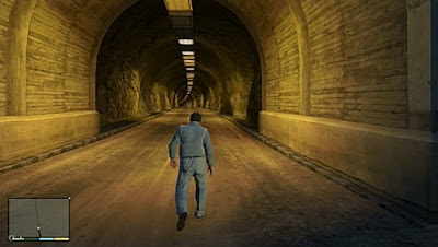 GTA V Mount Chilliad Tunnel