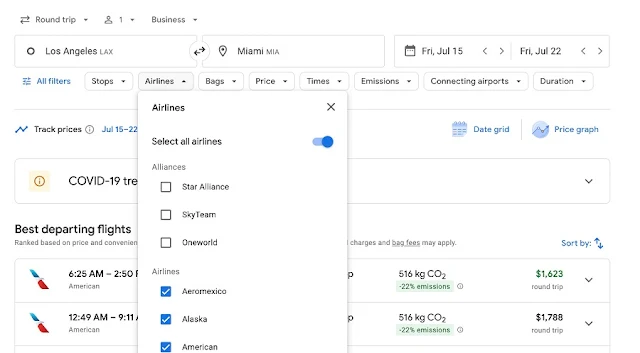 Perjalanan Jadi Mudah Menggunakan Google Flights