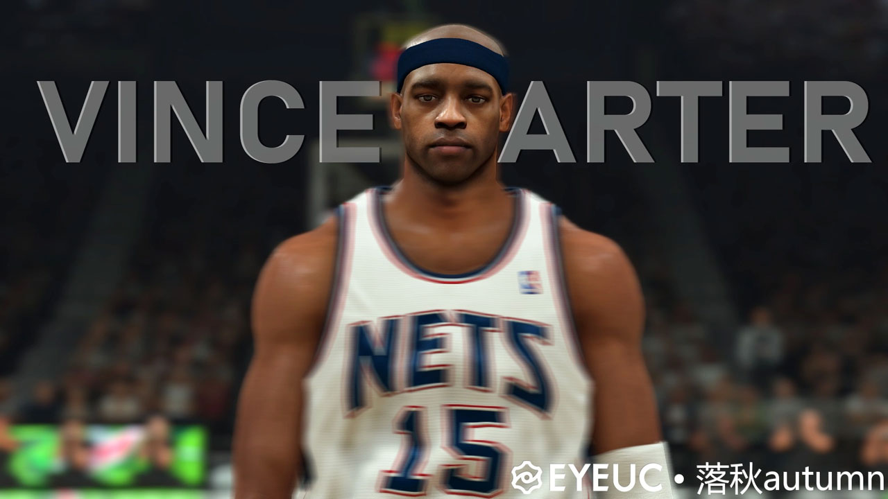 NBA 2K23 Vince Carter Retro Cyberface