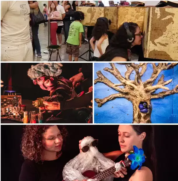 Projeto do Sesc Registro-SP apresenta o fascinante mundo do teatro de bonecos
