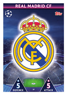 Match Attax UEFA Champions League 2018 2019 Real Madrid CF Set