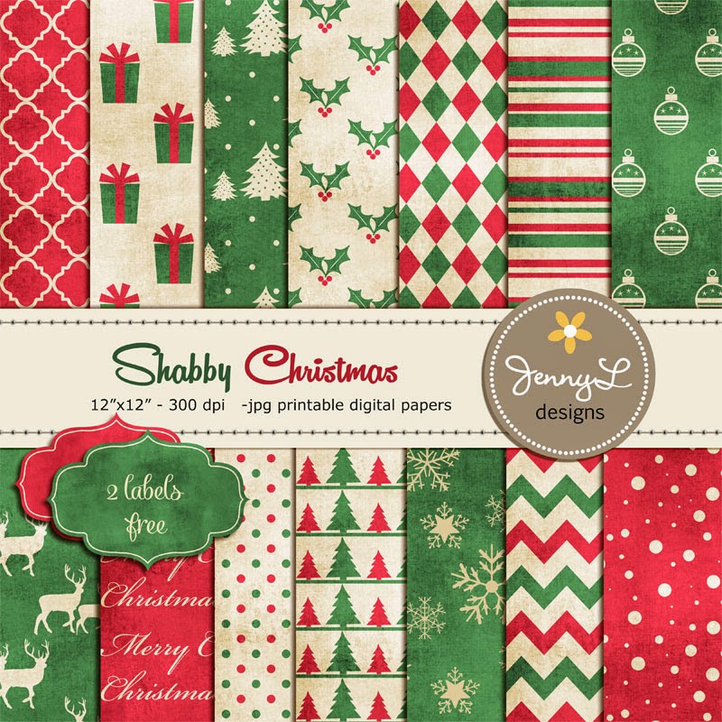 https://www.etsy.com/listing/211107549/christmas-digital-paper-shabby-christmas?