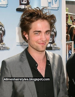 Robert Pattinson Hairstyle - Cool Messy Hairstyles