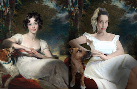 "Lady Maria Conyngham" de Thomas Lawrence. #retoBUMU