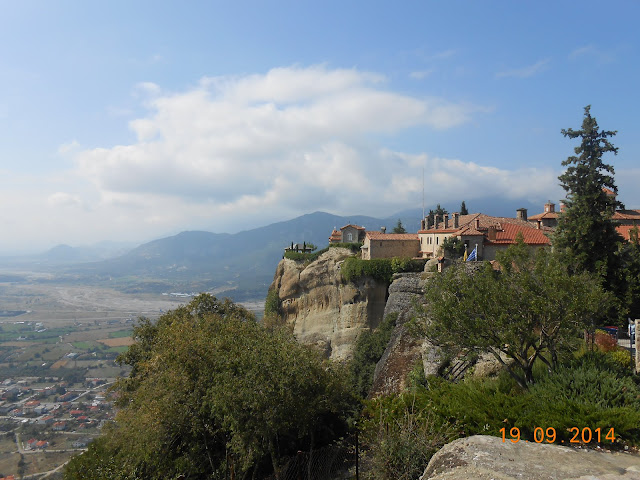 View of Meteora Monasteries