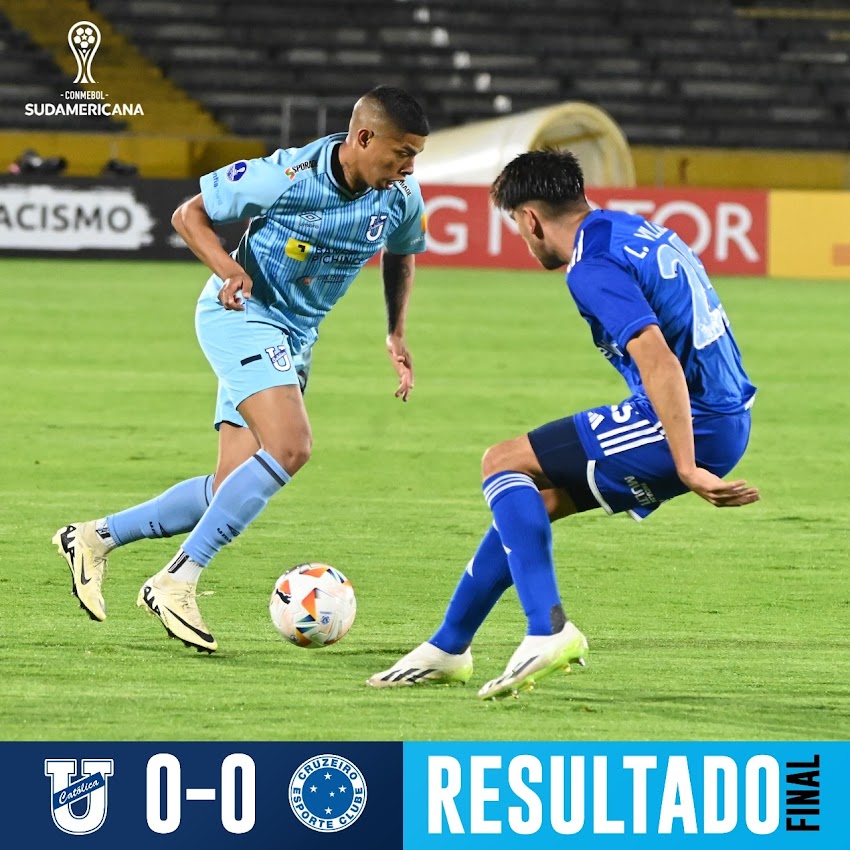 U.Católica empata 0-0 con Cruzeiro por Copa Sudamericana