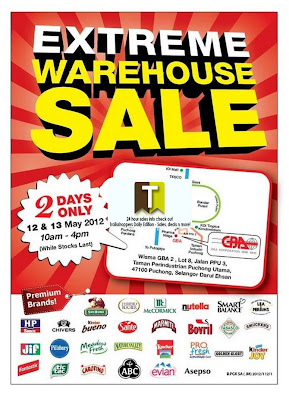 GBA Extreme Warehouse Sale Food Chocolate