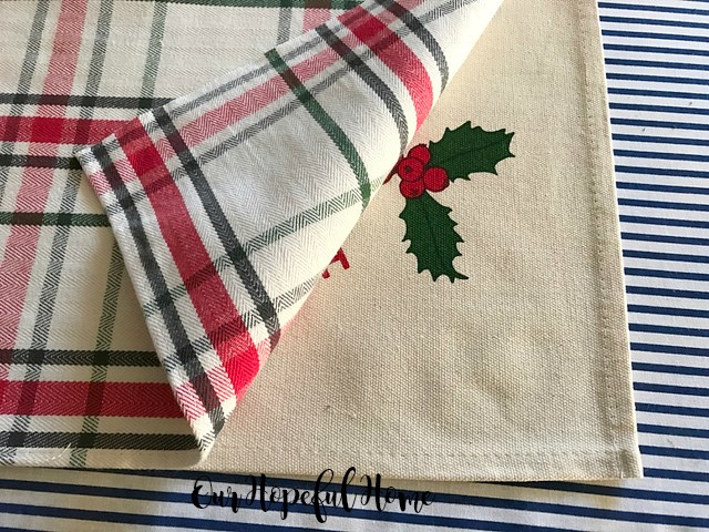 Believe pillow Have Yourself A Merry Little Christmas pillow, plaid placemat Target placemat