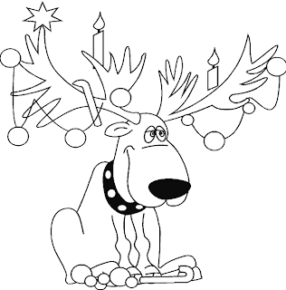 Christmas Images for Coloring, part 4