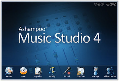 برنامج تعديل الصوت 2013 Ashampoo Music Studio 4 - برنامج لتعديل الصوت