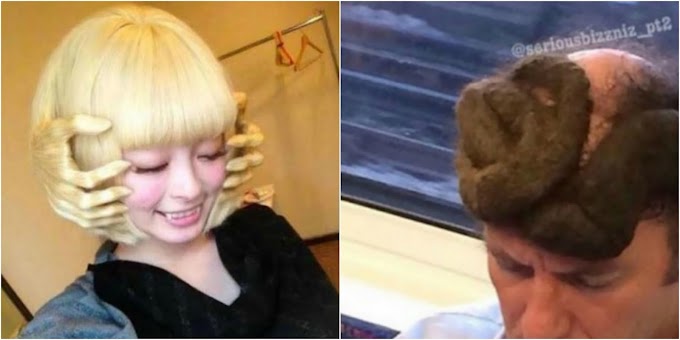 15 Fesyen Rambut Yang Paling Pelik Menjadi Tular Di Internet 