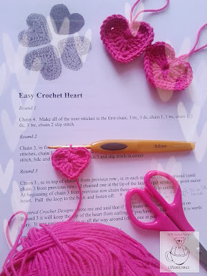 Crochet heart - Ofuniowo