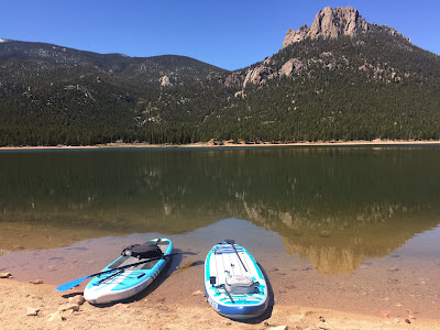 Wellington Lake Colorado SUP