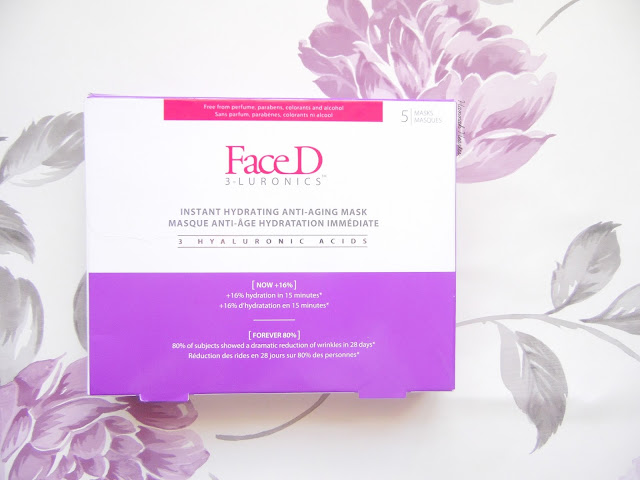 Face D Instant Hydrating Anti-Aging Sheet Masks 