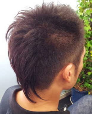 長野市のヘアーサロン 美容室 Fab4 Hair ヘアカタログ ワイルドなアシメ ソフトモヒカン 長野市のヘアーサロン 美容室 Fab4 Hair ヘアカタログ ワイルドなアシメ ソフトモヒカン
