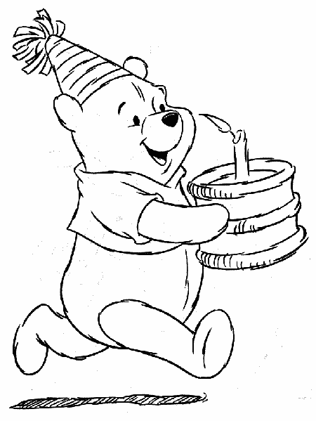 coloring pages for adults. Birthday Coloring Pages