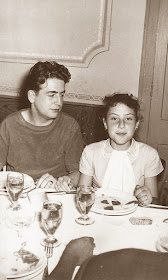 Lucien Francino y Marina Ribera en 1957