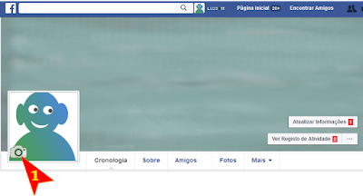 colocar ou mudar fotos de perfil no meu facebook