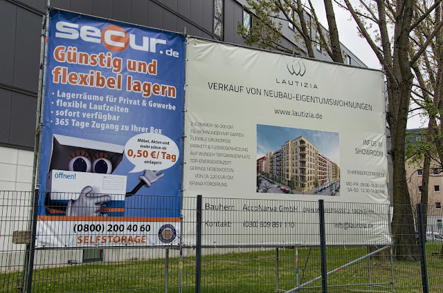 Baustelle LAUTIZIA, Neubau-Eigentumswohnungen, Ehrenbergstraße 20, 10245 Berlin, 11.04.2014