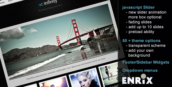 Infinity - Blog/Portfolio theme - Portfolio Creative
