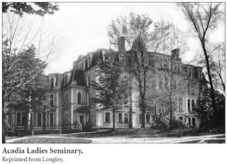 Side view of Seminary at Acadia University