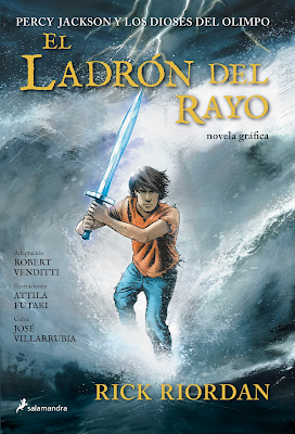 Percy Jackson Y Los Dioses Del Olimpo I: El Ladrón Del Rayo, de Rick Riordan [Novela Gráfica]