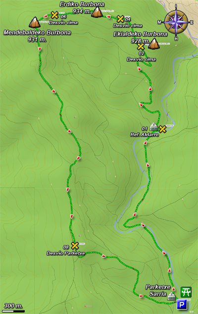 Ampliar plano del recorrido